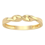 14k Gold | Double Twisted  Ring