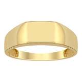 14k Gold | Bold Initial Ring