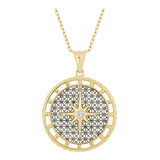 14k Gold | Travelers' Compass Necklace