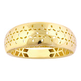 14k Gold | Perforated Design Ring