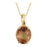 14k Gold | Diaspore Gemstone Necklace