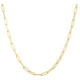 14k Gold | Paperclip Necklace