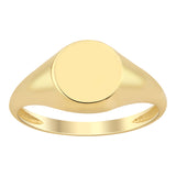 14k Gold | Chunky Initial Ring