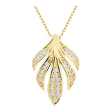 14k Gold | Monstera Leaf Necklace