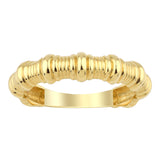 14k Gold | Loop Texture Ring