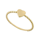 14k Gold | Heart Ring