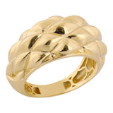 14k Gold | Thick Dome Ring