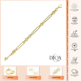 14k Gold | Extra Long Paperclip Chain Bracelet