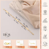 14k Gold | Engravable Paperclip Bracelet