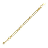 14k Gold | Extra Long Paperclip Chain Bracelet