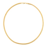 14k Gold | Herringbone Chain Necklace