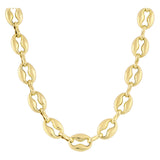 14k Gold | Coffee Bean Chain Necklace