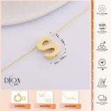 10k Gold | Initial Letter Necklace