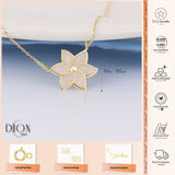 14k Gold | Luminous Jasmine Flower Necklace