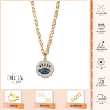 14k Gold | Chain Evil Eye Necklace