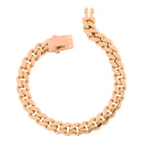 14k Gold | Heavy Cuban Chain Bracelet